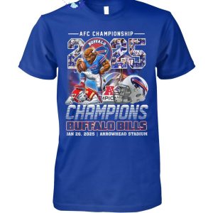 AFC Championship 2025 Champions Buffalo Bills Limited Edition Unisex T-Shirt