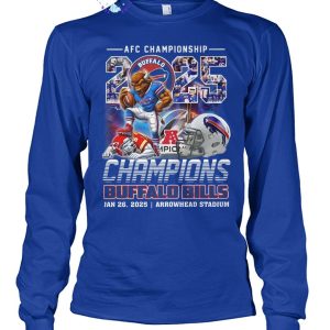 AFC Championship 2025 Champions Buffalo Bills Limited Edition Unisex T-Shirt