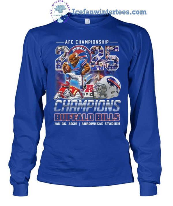 AFC Championship 2025 Champions Buffalo Bills Limited Edition Unisex T-Shirt