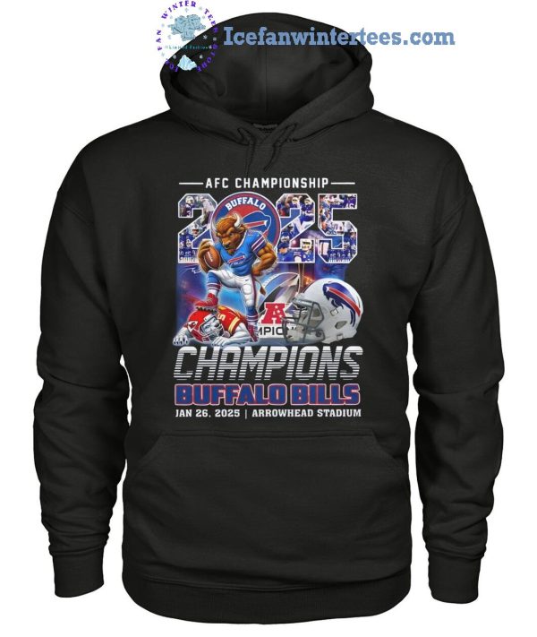 AFC Championship 2025 Champions Buffalo Bills Limited Edition Unisex T-Shirt