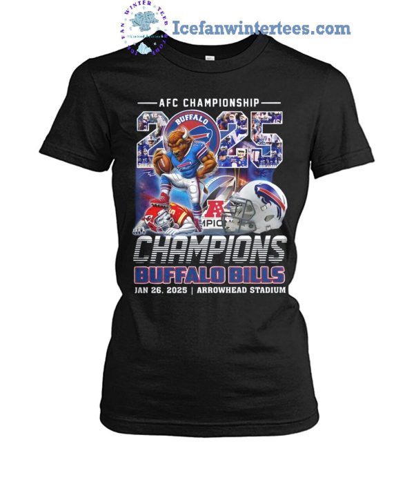 AFC Championship 2025 Champions Buffalo Bills Limited Edition Unisex T-Shirt