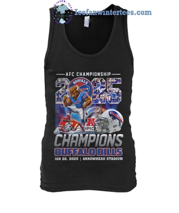 AFC Championship 2025 Champions Buffalo Bills Limited Edition Unisex T-Shirt