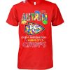 Kansas City Chiefs 3-Peat Or Burst Super Bowl Champions 2025 For Fans Unisex T-Shirt