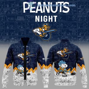 Atlanta Gladiators 75th Anniversary Of Peanuts Night For Fans Limited Edition Hoodie Longpants Cap