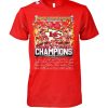 AUTISM Accept Understand Love Kansas City Chiefs Limited Eidition Unisex T-Shirt