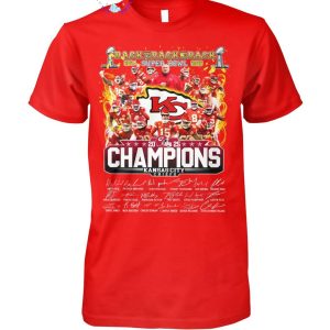 Back To Back To Back 2024-2025 Super Bowl Champions Kansas City Chiefs Limited Edition Unisex T-Shirt