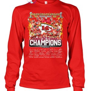 Back To Back To Back 2024-2025 Super Bowl Champions Kansas City Chiefs Limited Edition Unisex T-Shirt