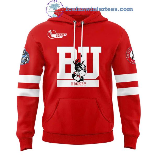 Boston University Terriers Men’s Hockey Beanpot MVP Champions 2025 Limited Edition Hoodie