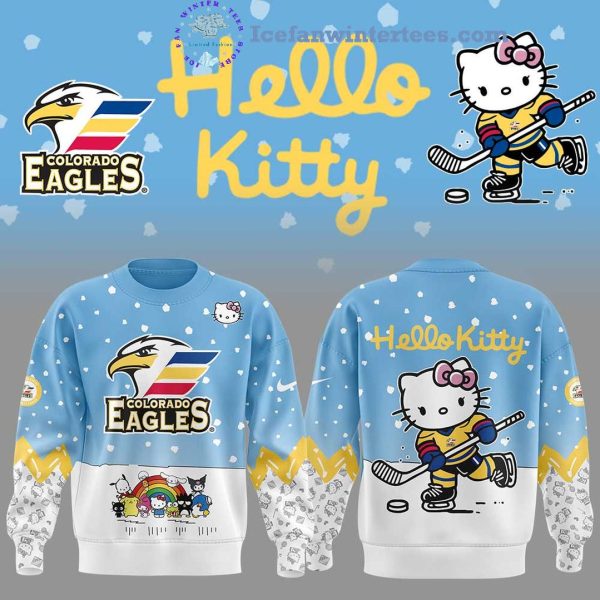 Colorado Eagles x Hello Kitty And Friends For Fans Limited Edition Hoodie Longpants Cap