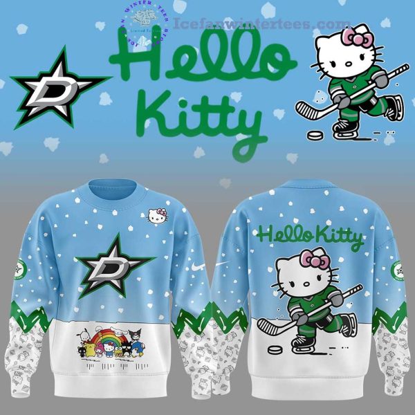 Dallas Stars x Hello Kitty And Friends For Fans Limited Edition Hoodie Longpants Cap