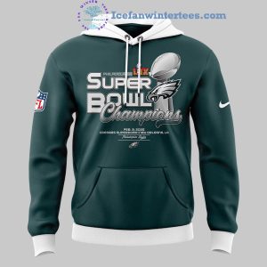 Eagles 2024 Super Bowl LIX Champs NFL Limited Edition Hoodie