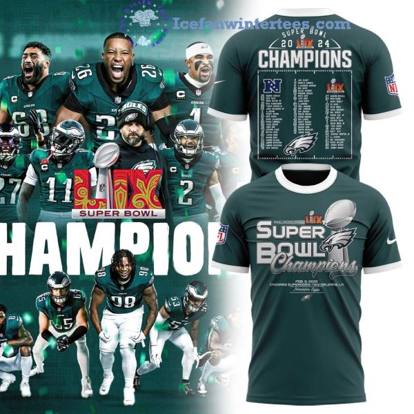 Eagles 2024 Super Bowl LIX Champs NFL Limited Edition Hoodie