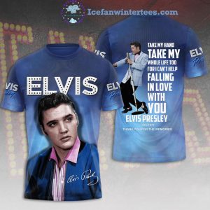 The King Elvis Presley 90th Anniversary 1935-2025 Thank You For The Memories Unisex T-Shirt