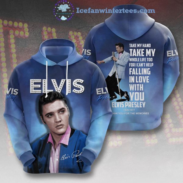 Elvis Presley 1935-1977 Thank You For The Memories For Fans Unisex 3D T-Shirt Hoodie