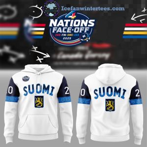 Finnish National Men’s Ice Hockey Team Finland 4 Nations Face-Off 2025 Hockey Jersey