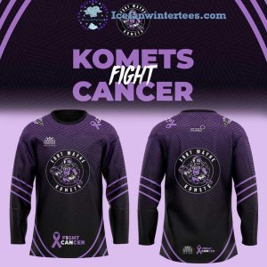 Fort Wayne Komets x Fight Cancer Night For Fans Limited Edition Hoodie