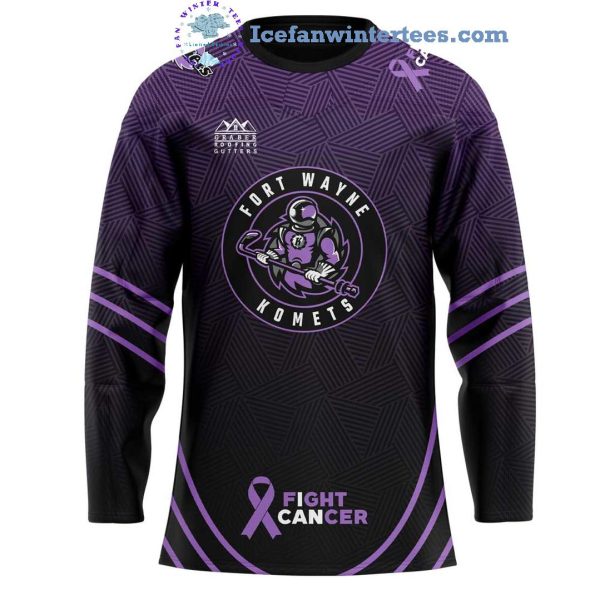 Fort Wayne Komets x Fight Cancer Night For Fans Limited Edition Hockey Jersey