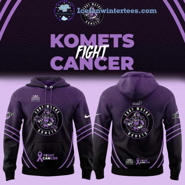 Fort Wayne Komets x Fight Cancer Night For Fans Limited Edition Hoodie