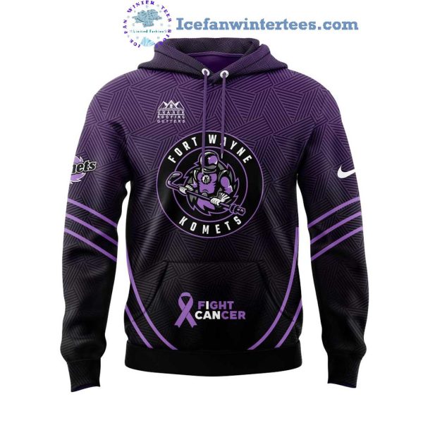 Fort Wayne Komets x Fight Cancer Night For Fans Limited Edition Hoodie