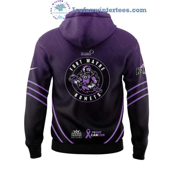 Fort Wayne Komets x Fight Cancer Night For Fans Limited Edition Hoodie