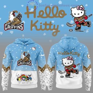 Grand Rapids Griffins x Hello Kitty And Friends For Fans Limited Edition Hoodie Longpants Cap