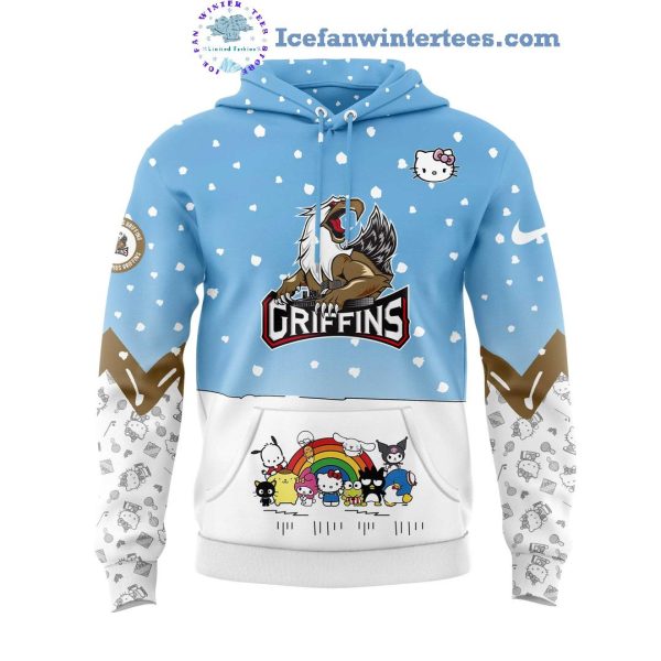 Grand Rapids Griffins x Hello Kitty And Friends For Fans Limited Edition Hoodie Longpants Cap