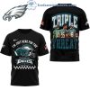 I’m Just Here For The Kansas City Chiefs Football Triple Threat Unisex 3D T-Shirt