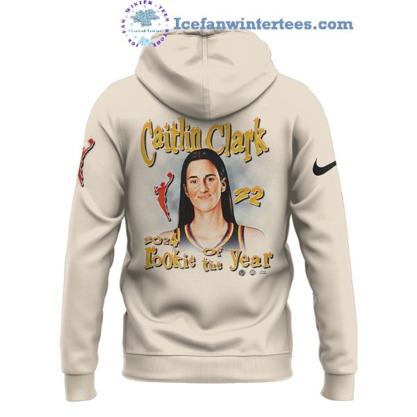 Indiana Fever Caitlin Clark 2024 WNBA Rookie of the Year Hoodie