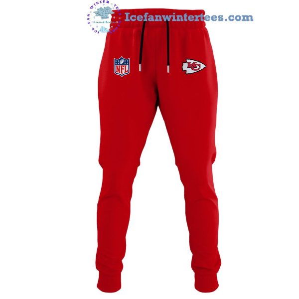 Kansas City Chiefs 3Peat Super Bowl LIX Champions 2022-2023-2024 Limited Edition Hoodie Longpants Cap