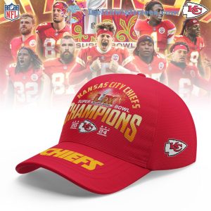 Kansas City Chiefs NFL Super Bowl LIX Champions 2024 Classic Cap