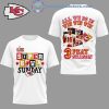 Kansas City Chiefs Super Bowl Sunday All We Do Is Win Win Win 3Peat Season Unisex 3D T-Shirt  – Red