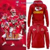 Kansas City Chiefs x Mickey 2024 Super Bowl LIX Champions Back To Back To Back Custom Name Hoodie Longpants