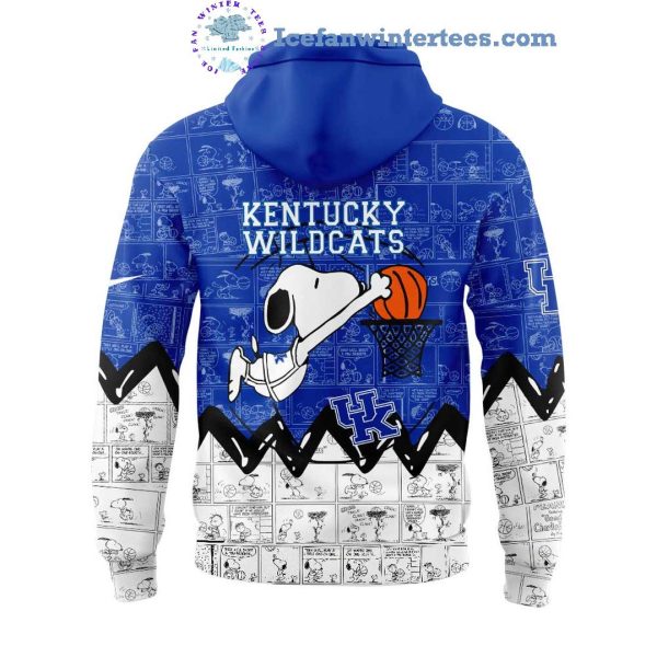 Kentucky Wildcats Basketball 75th Anniversary Of Penuts Night For Fans Hoodie