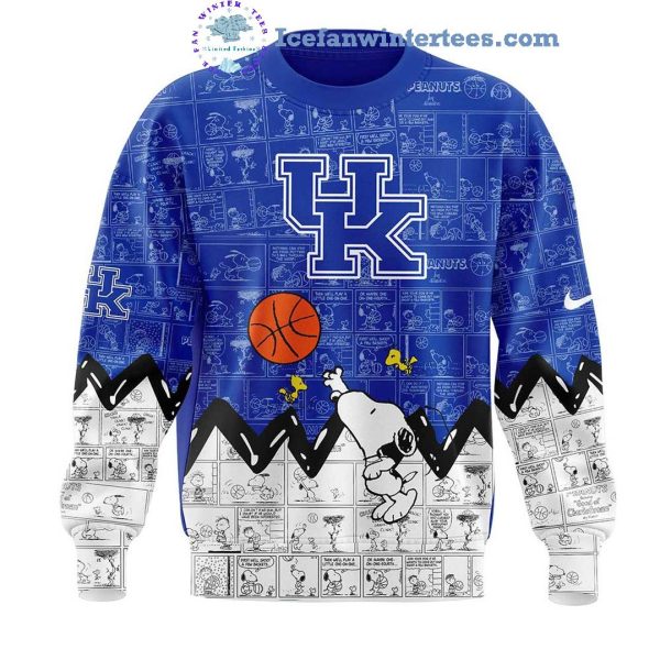 Kentucky Wildcats Basketball 75th Anniversary Of Penuts Night For Fans Hoodie