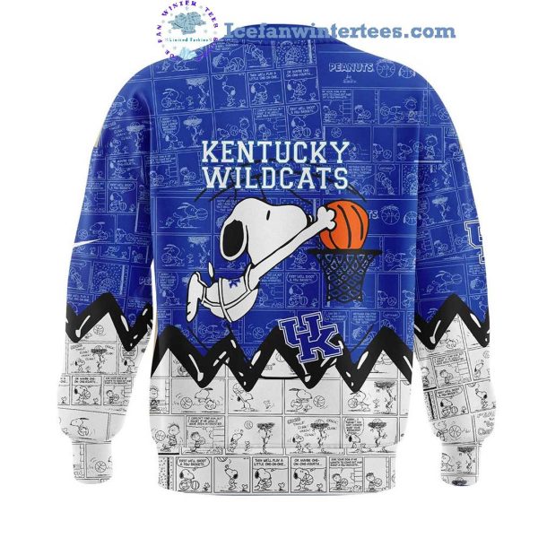 Kentucky Wildcats Basketball 75th Anniversary Of Penuts Night For Fans Hoodie