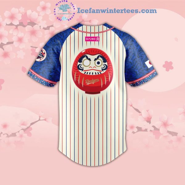 Los Angeles Dodgers x Japanese Heritage Night April 28 Limited Edition Baseball Jersey