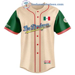 Los Angeles Dodgers x Mexican Heritage Night May 20 Limited Edition Baseball Jersey