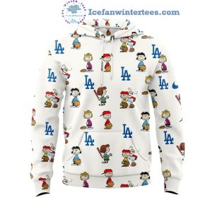 Los Angeles Dodgers x Peanuts 75th Anniversary For Fans Limited Edition Hoodie Longpants Cap