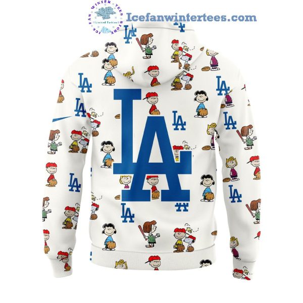 Los Angeles Dodgers x Peanuts 75th Anniversary For Fans Limited Edition Hoodie Longpants Cap