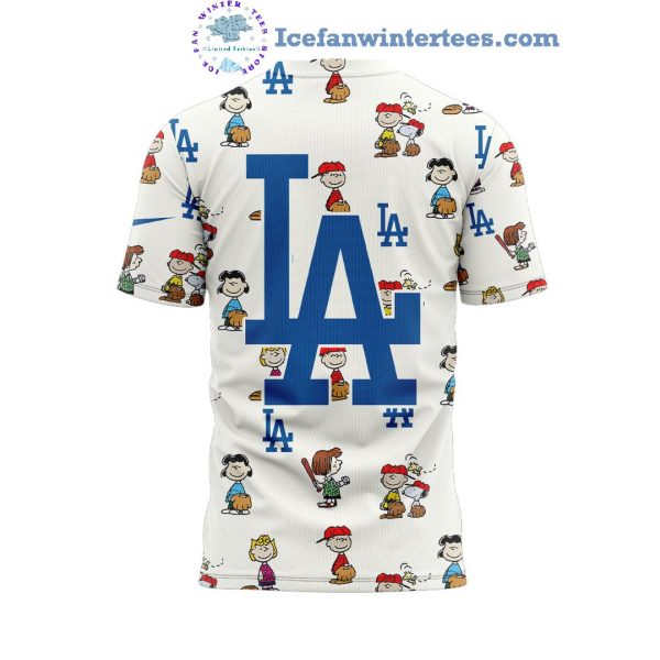 Los Angeles Dodgers x Peanuts 75th Anniversary For Fans Limited Edition Hoodie Longpants Cap