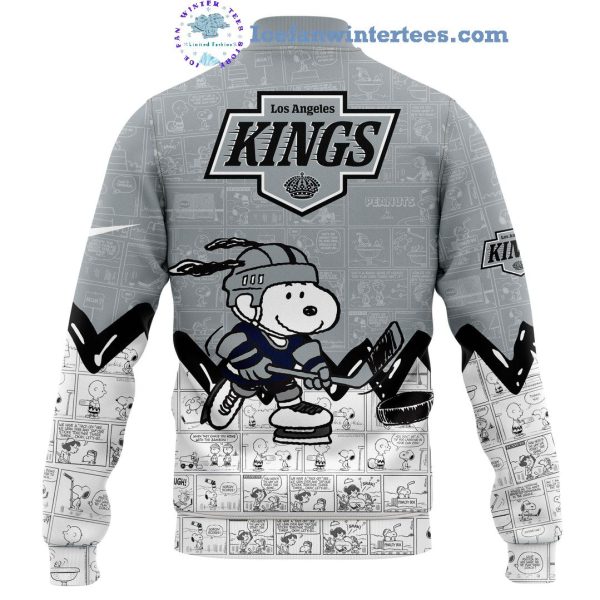 Los Angeles Kings 75th Anniversary Of Peanuts Night For Fans Limited Edition Baseball Jacket