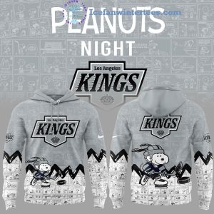 Los Angeles Kings 75th Anniversary Of Peanuts Night For Fans Limited Edition Baseball Jacket