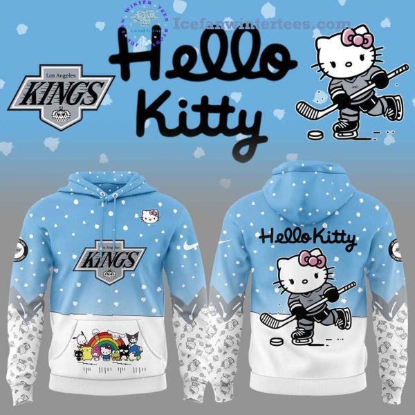 Los Angeles Kings x Hello Kitty And Friends For Fans Limited Edition Hoodie Longpants Cap