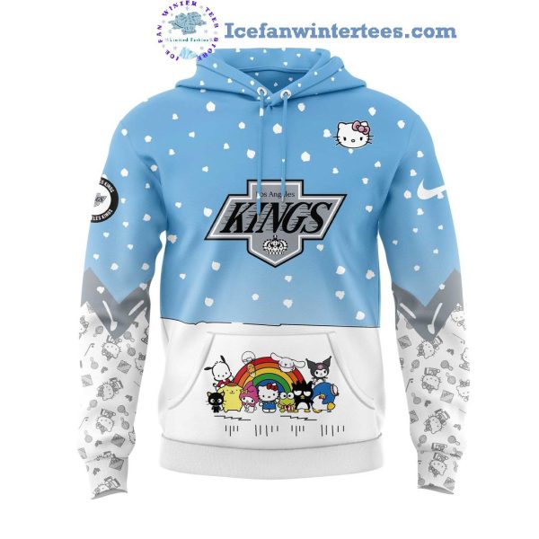 Los Angeles Kings x Hello Kitty And Friends For Fans Limited Edition Hoodie Longpants Cap