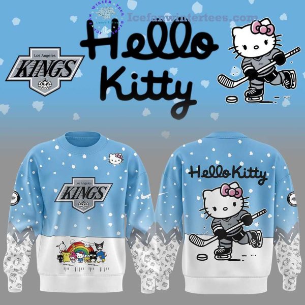 Los Angeles Kings x Hello Kitty And Friends For Fans Limited Edition Hoodie Longpants Cap