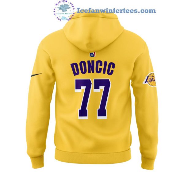 Los Angeles Lakers Luka Doncic Black History Black Voices 2025 Limited Edition Hoodie Longpants Cap