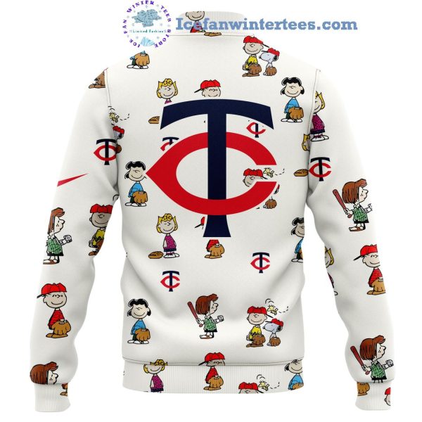 Minnesota Twins x Peanuts Snoopy 75th Anniversary For Fans Baseball Jacket