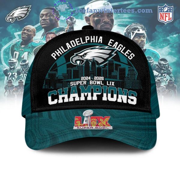 NFL Philadelphia Eagles 2024-2025 Super Bowl LIX Champions Classic Cap