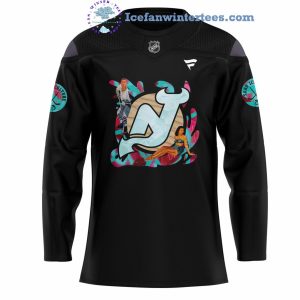 New Jersey Devils Black History Celebration For Fans Custom Name And Number Hockey Jersey