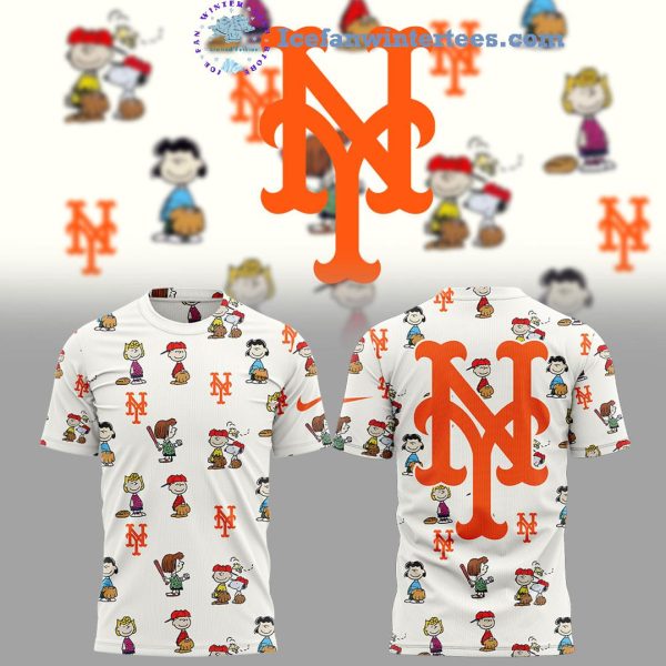 New York Mets x Peanuts 75th Anniversary For Fans Limited Edition Hoodie Longpants Cap